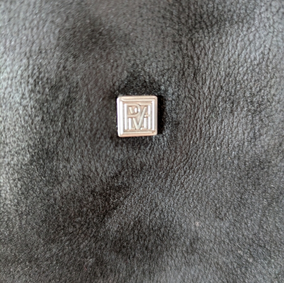 Pour La Victoire Large Maison Colorblock Tote in Tan Leather & Black Sue… - Picture 4 of 15